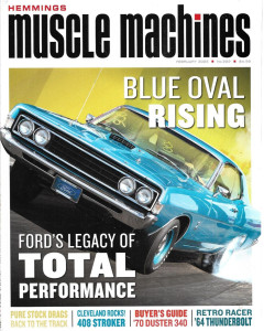 HEMMINGS MUSCLE MACHINES 2022 FEB - 72 FORM 455, 64 FAIRLANE, 500 T BOLT